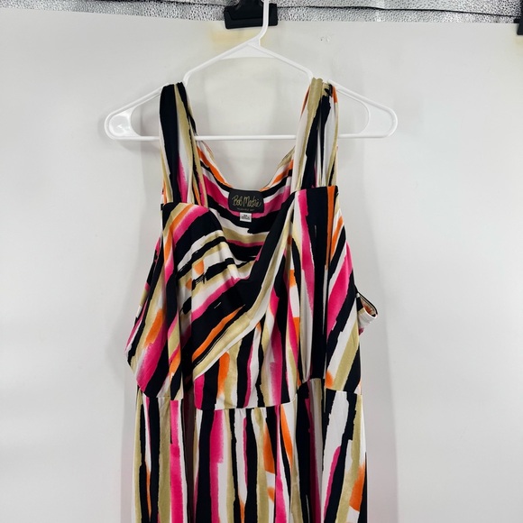Bob Mackie Pink Maxi Sundress Sleeveless 3X - Picture 2 of 8